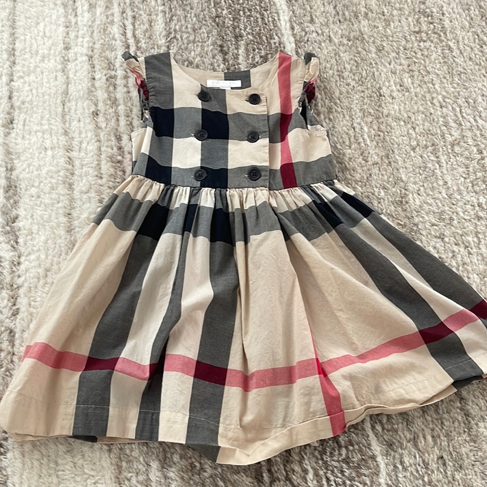 Girls Burberry Dress